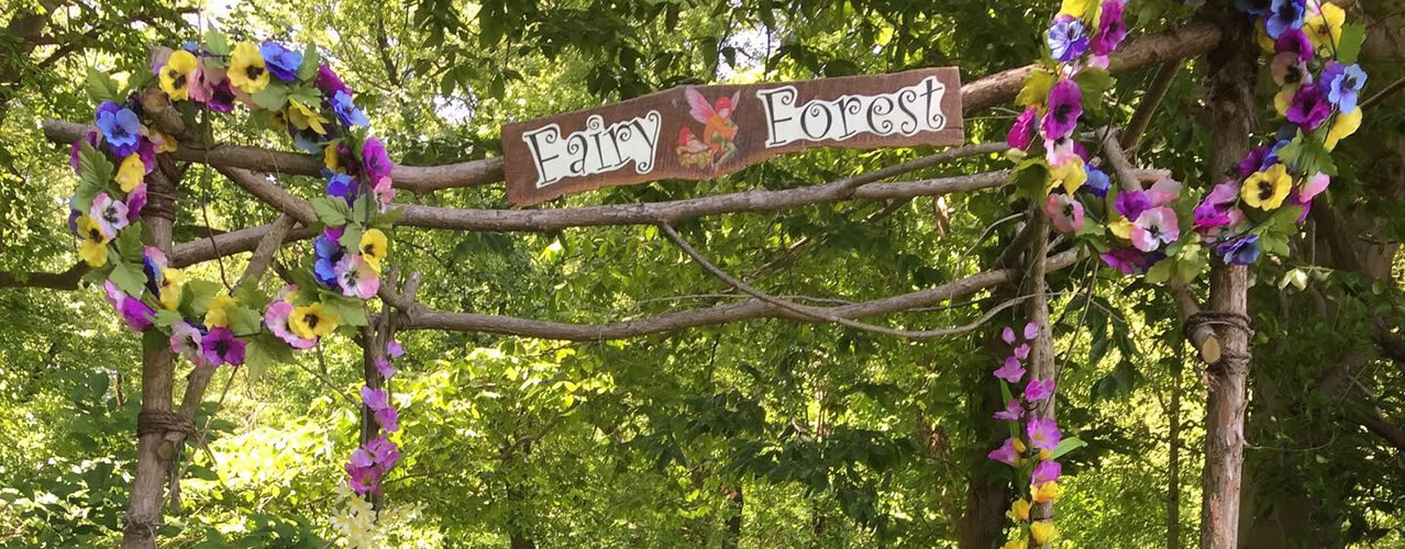 Fairy Forest at Clark's Elioak Farm - Walk through our new Fairy Forest and see where the fairies live